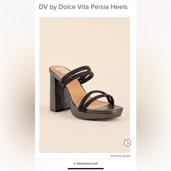 DV by Dolce Vita Shoes - NIB DV by Dolce Vita Persia Platform Heels in Black Size 8.5